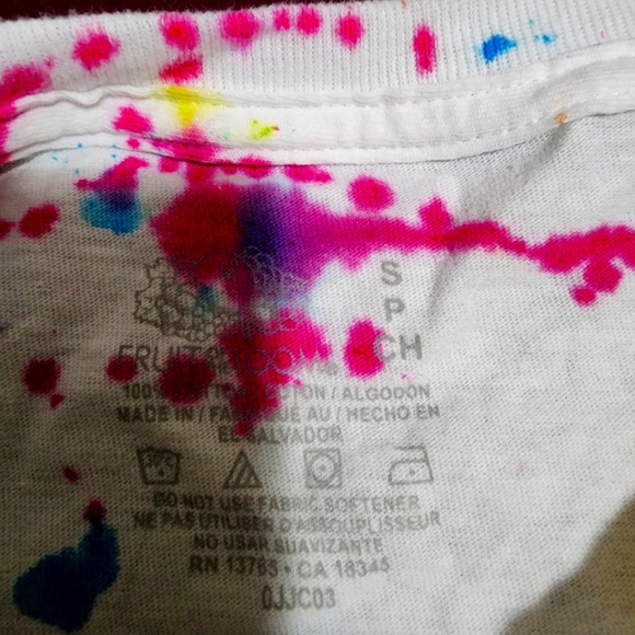 NWOT ... Fruit of the Loom Tie Dye T-shirt - Picture 3 of 4